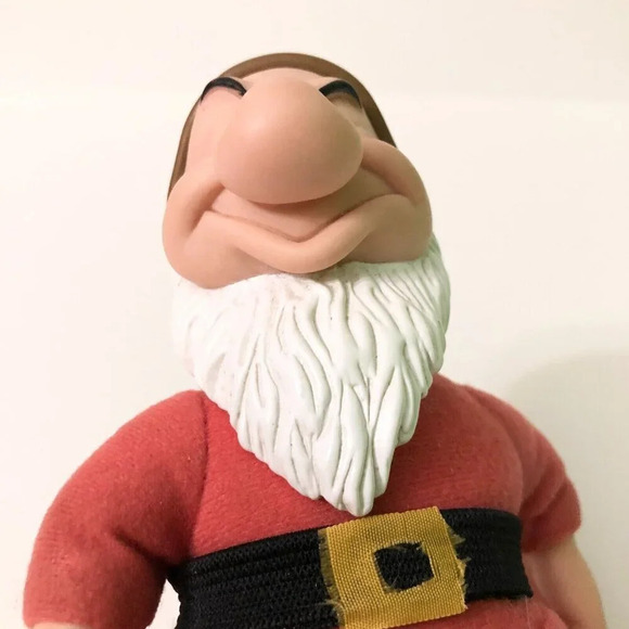 Vtg Disney Snow  White and the Seven Dwarfs Grumpy Applause Doll Plush - Picture 15 of 16